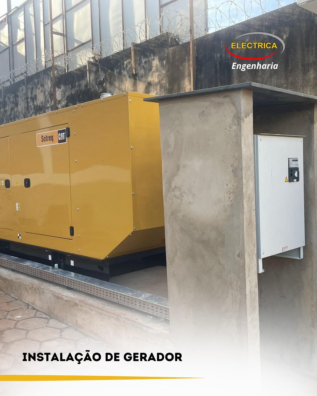 Instalação de Gerador 300 KVA