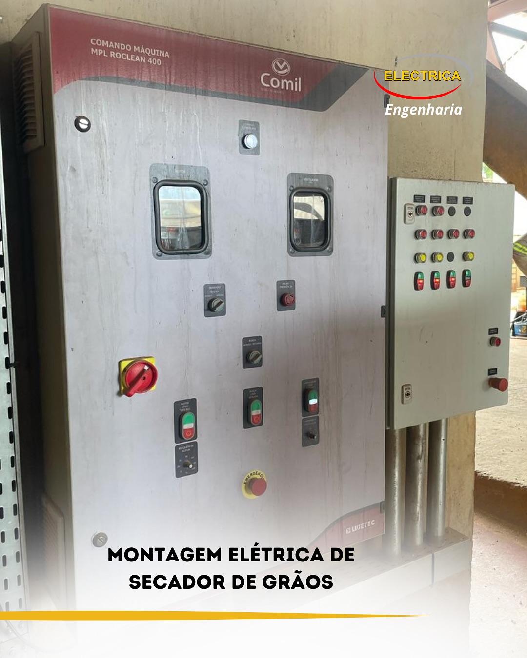 Montagem Elétrica para Secador de Grãos